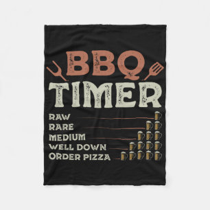 Funny Bbq Grill Chef Grilling Master Rbecue Lover Fleece Blanket