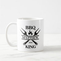 Funny BBQ Grill Master Personalized Barbecue King