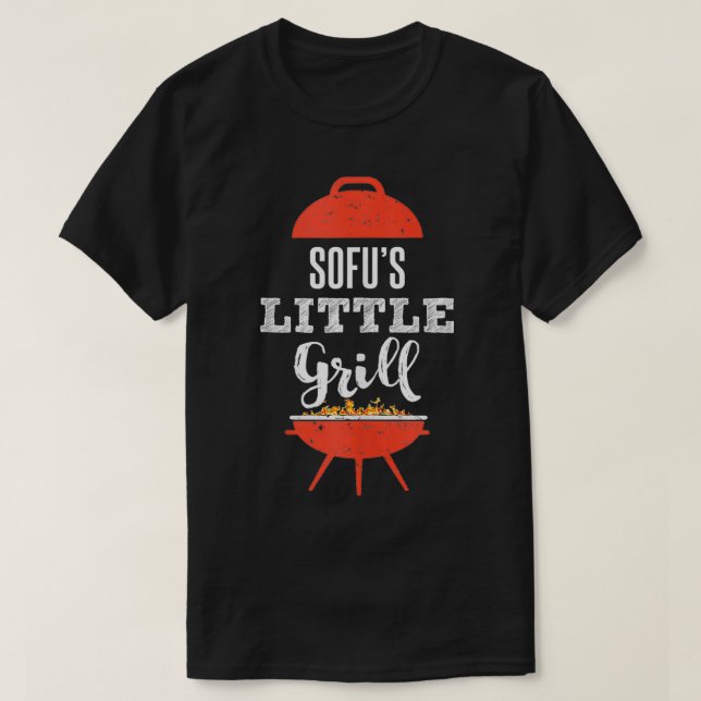 Funny BBQ Grilling Gift Design for Sofu's Little G T-Shirt (Design Front)