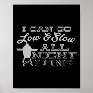 Funny Bbq Grilling Smoking Pitmaster Egg Smoker  Poster