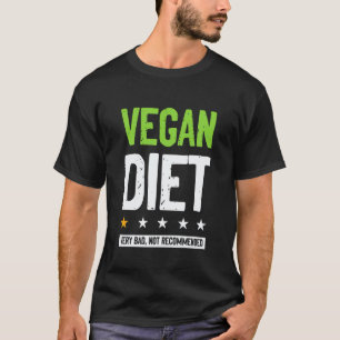 Funny BBQ Meat Lover Steak Grill Real Men Vegan Di T-Shirt