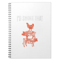 Funny Bbq Party Smoker Chef Costume I'd Smoke That