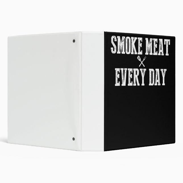 Funny Bbq Smoker Accessory Pitmaster Dad Grilling Binder (Background)