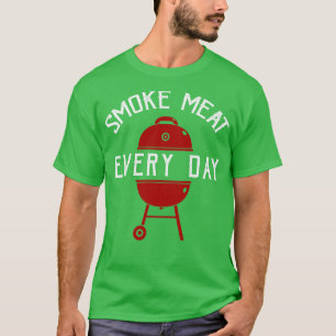 Funny BBQ Smoker Accessory Pitmaster Dad Grilling T-Shirt