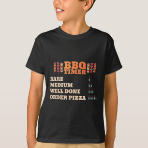 Funny Bbq Timer Barbecue Grill Master Grilling Dri T-Shirt