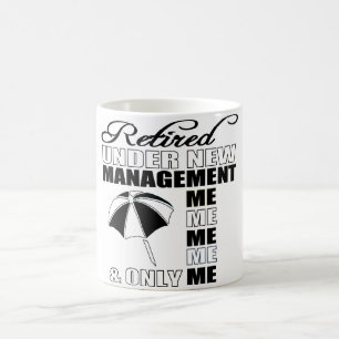 Funny beach and fun retirement coffee mug