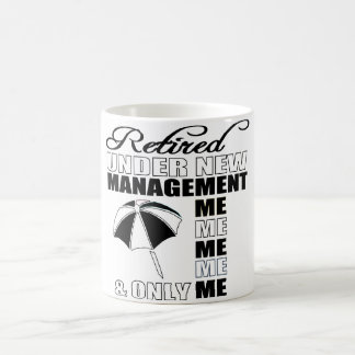 Funny beach and fun retirement coffee mug
