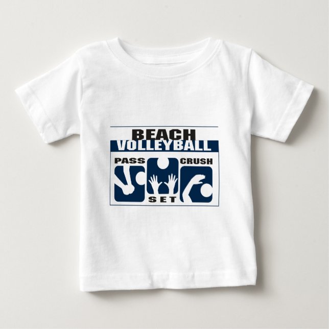 Funny Beach Volleyball T-Shirt (Front)