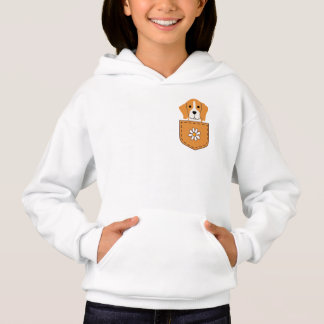 Funny Beagle Dog In The Pocket