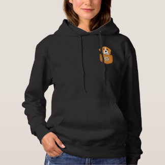 Funny Beagle Dog In The Pocket Hoodie