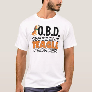 Funny Beagle Obsessed T-Shirt