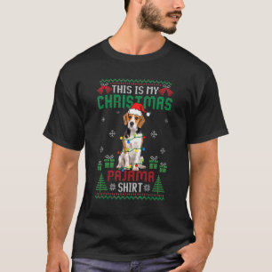 Funny Beagle This Is My Christmas Pajama Shirt