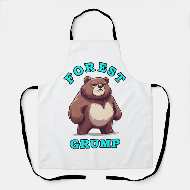 Funny Bear Apron (Front)
