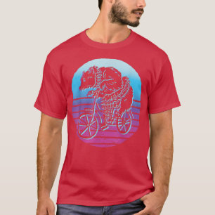 Funny Bear Bicycle Cycling Bike Biker Bmx Fun Love T-Shirt