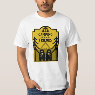 Funny Bear Camp Adventure Canada T-Shirt