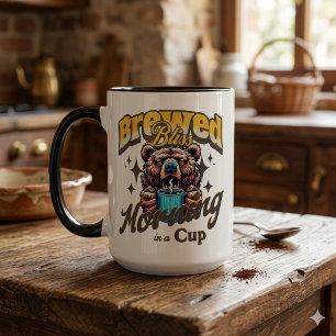 Funny Bear Coffee Drinker Mug