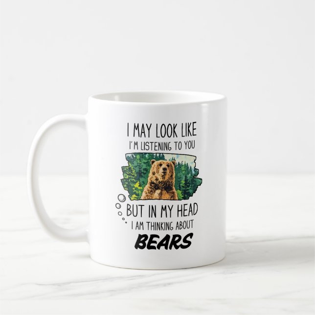 Funny Bear Lover Mug (Left)