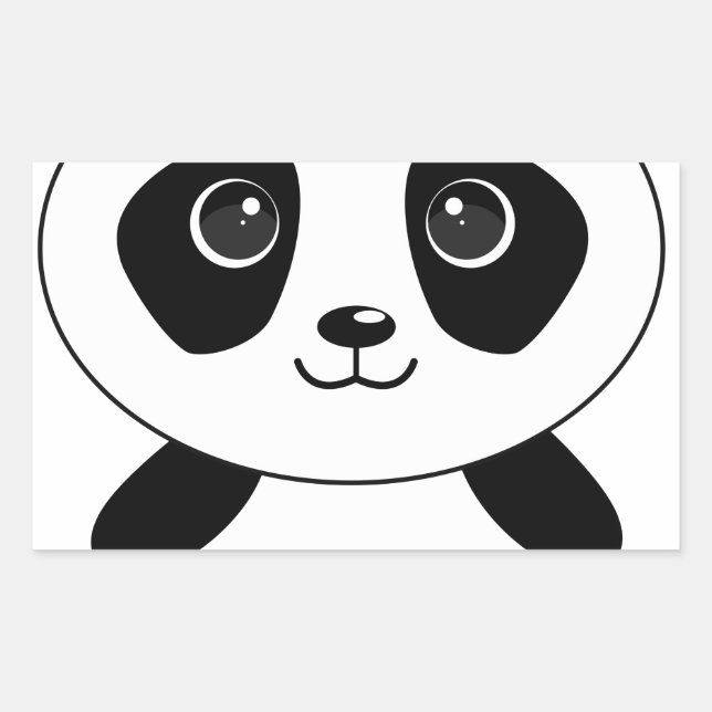Funny bear panda bear panda animals sticker (Front)