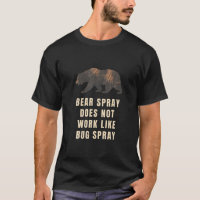 Funny Bear Spray Bug Spray Joke Funny Camping
