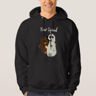 Funny Bear Squad For Grizzly Panda Bear Hoodie