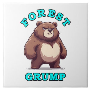 Funny Bear Tile