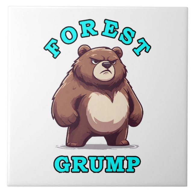 Funny Bear Tile (Front)