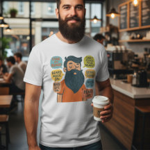 Funny beard lover
