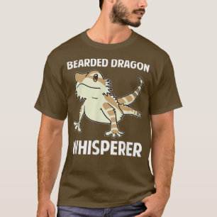 Funny Bearded Dragon Whisperer Meme Zoo Pet Wild T-Shirt