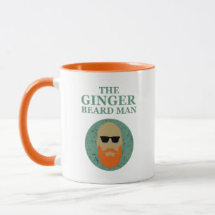 Funny bearded quotes ginger beard man mug