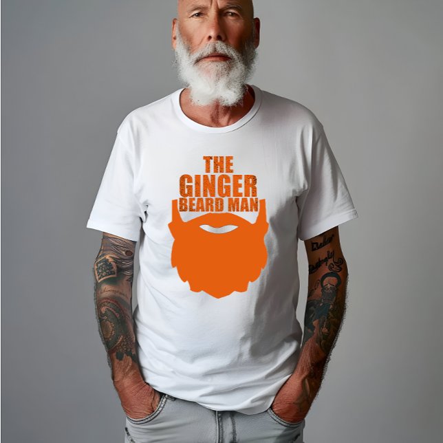 Funny bearded quotes ginger beard man T-Shirt (Creator Uploaded)