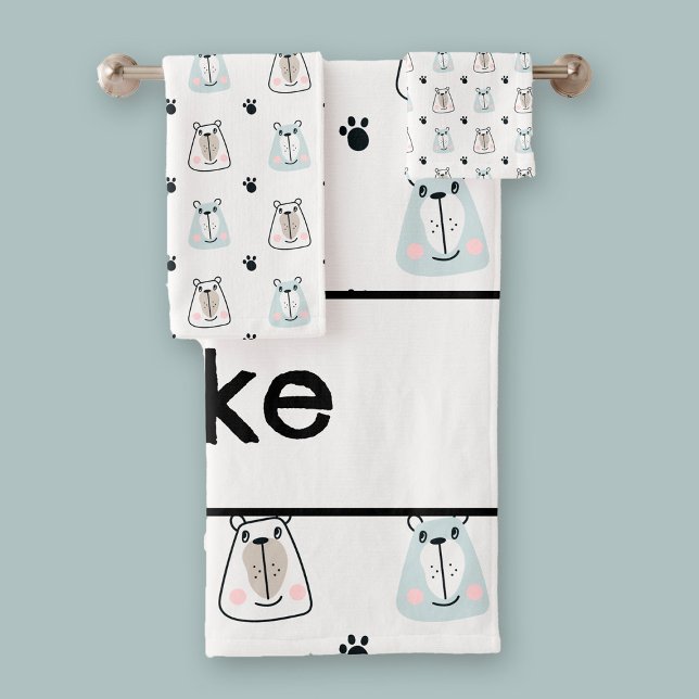Funny Bears Kids (kids towel set)