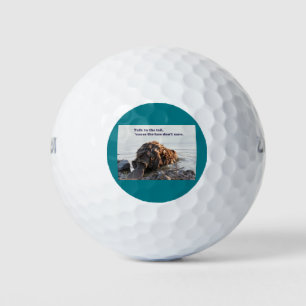 Funny Beaver Golf Balls