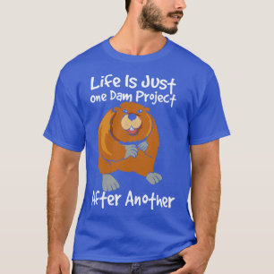 Funny Beaver Project Manager T-Shirt