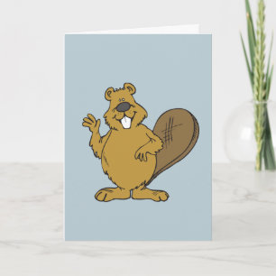 FUNNY BEAVER TOUTES LES OCCASIONS BONJOUR CARTES D