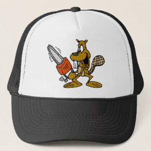 Funny Beaver Trucker Hat