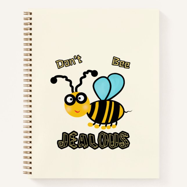 Funny bee notebook (Front)