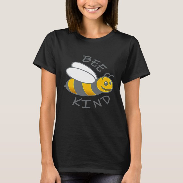 Funny Beekeeper Apiarist  Cute Bee Kind Shirt (Front)