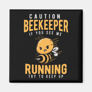 Funny Beekeeper Joke Bee Humour Magnet