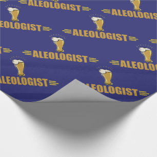 Funny Beer Ale Wrapping Paper