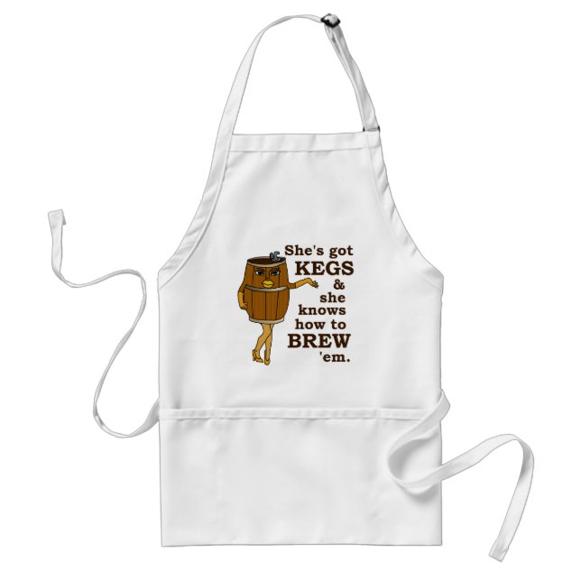 Funny Beer Brewer Standard Apron (Front)
