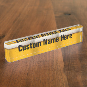Funny Beer Bubbles Nameplate