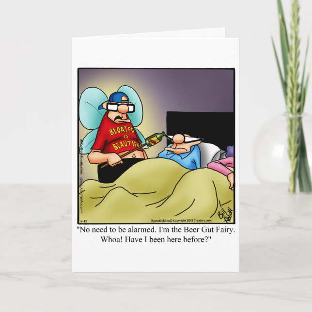 Funny Beer Buddy Carte d'anniversaire pour lui (Devant)