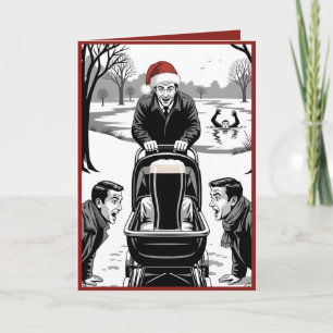 Funny beer Christmas Card