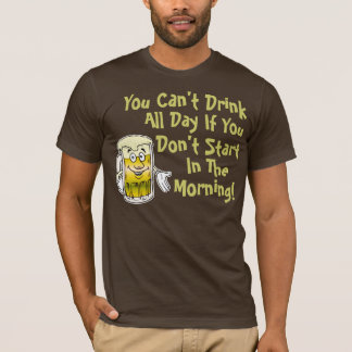 Funny Beer Drinking Humour T-Shirt