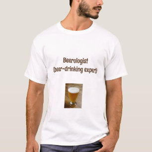 Funny Beer-Drinking  T-Shirt