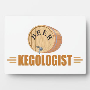 Funny Beer Keg Plaque