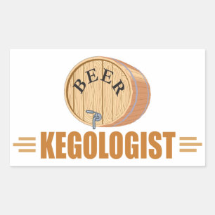 Funny Beer Keg Sticker
