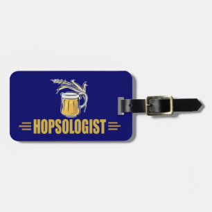 Funny Beer Luggage Tag