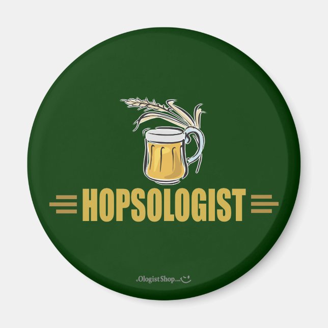 Funny Beer Magnet (Front)