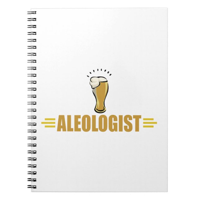 Funny Beer Notebook (Front)